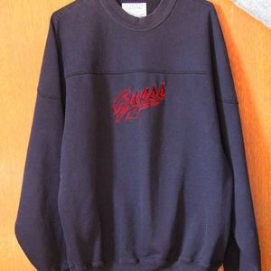 Guess crew neck oversized sweater
